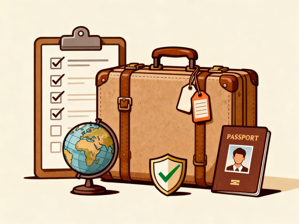 Checklist for implementing travel risk management generated image (4)